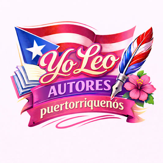 Sticker: Yo leo autores Puertorriqueños