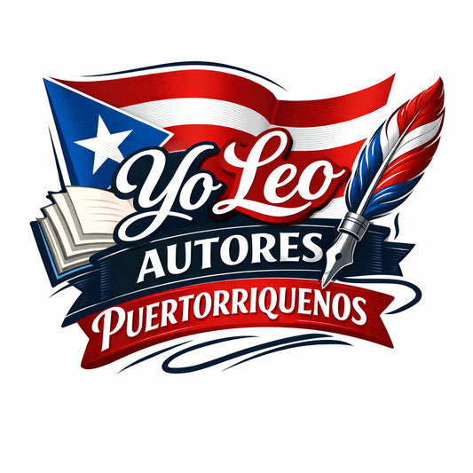 Sticker: Yo leo autores Puertorriqueños